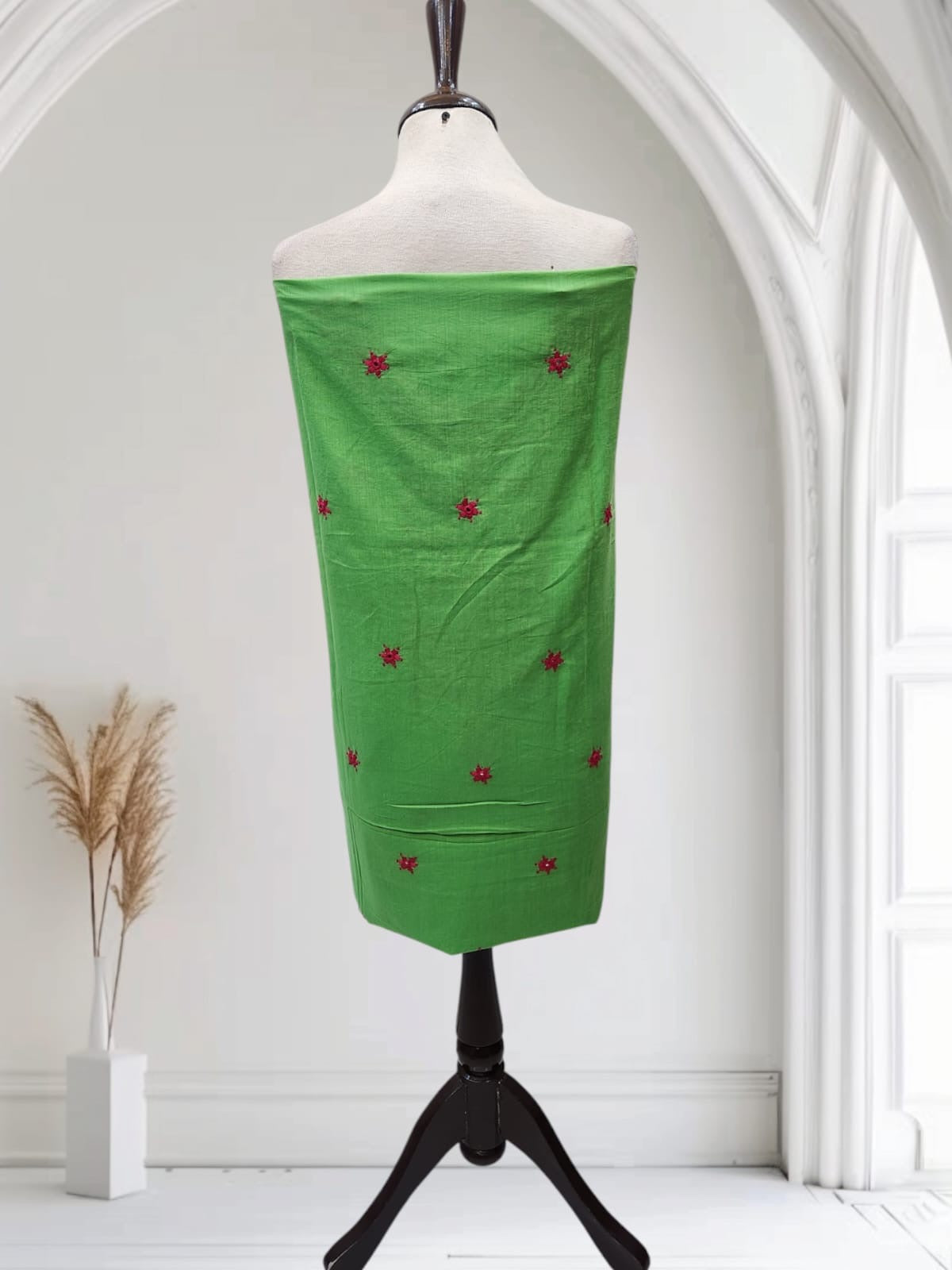 Branded lawn hand embroidered shirt