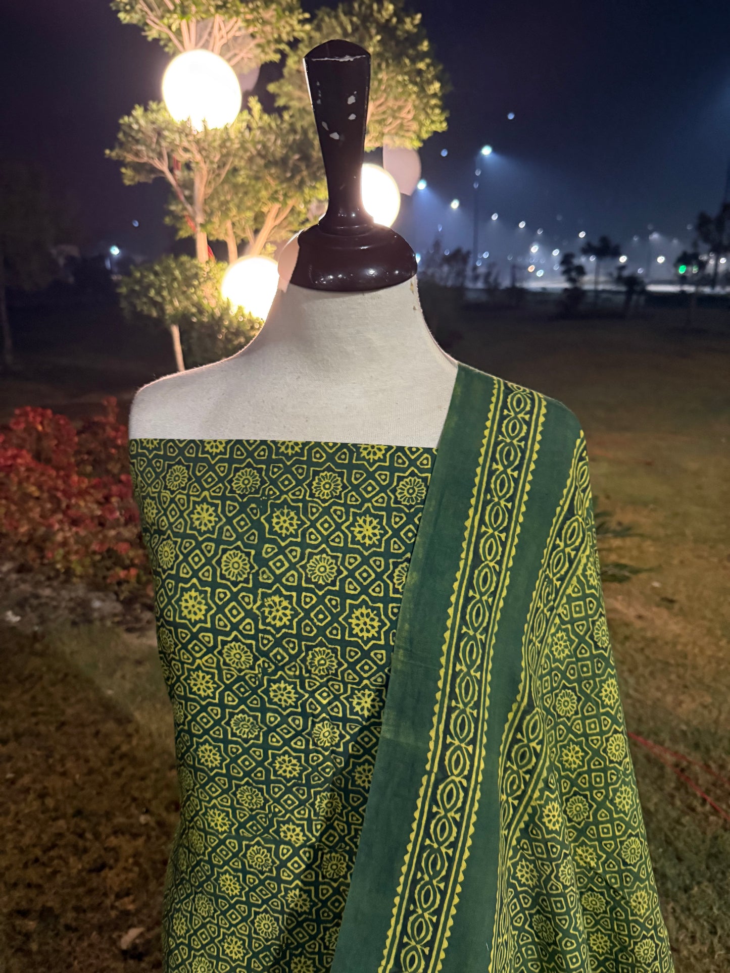 Lawn Natural dyed shirt and dupatta