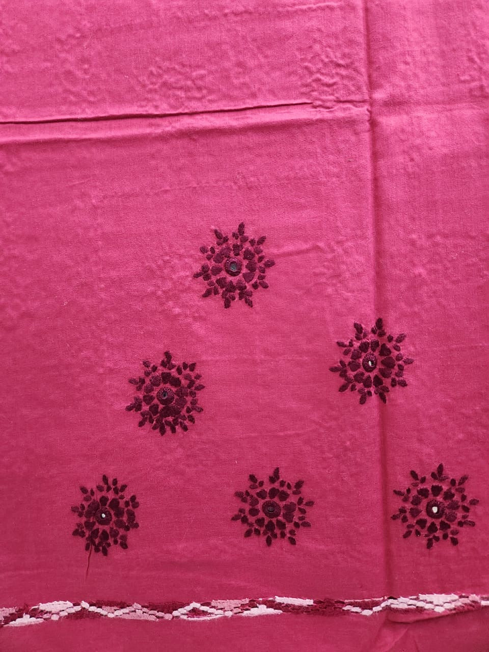 Tarkashi lawn hand embroidered shirt