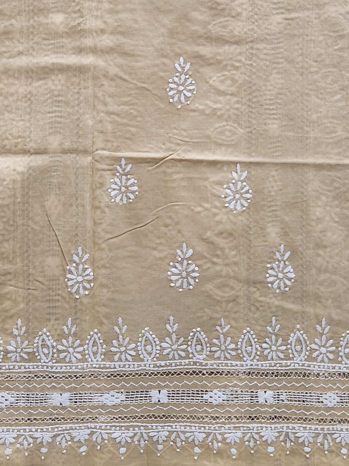 Tarkashi lawn hand Embroidered shirt