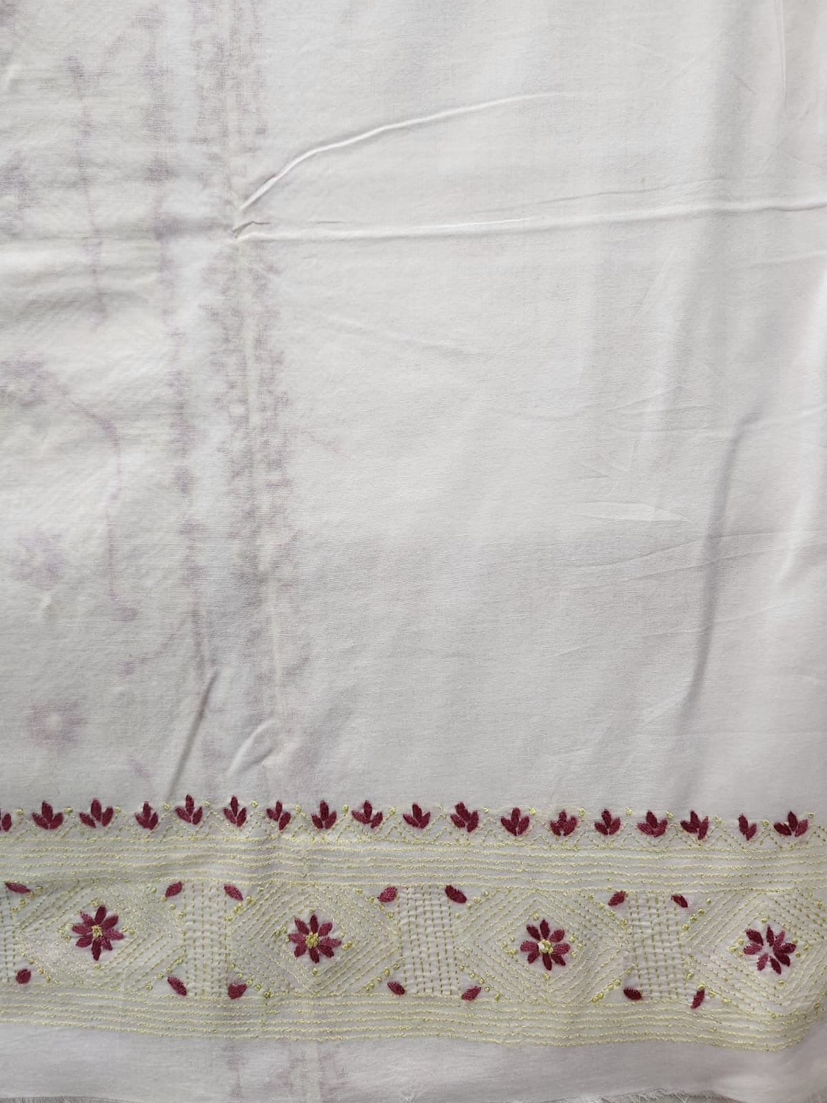Kaccha tanka lawn shirt