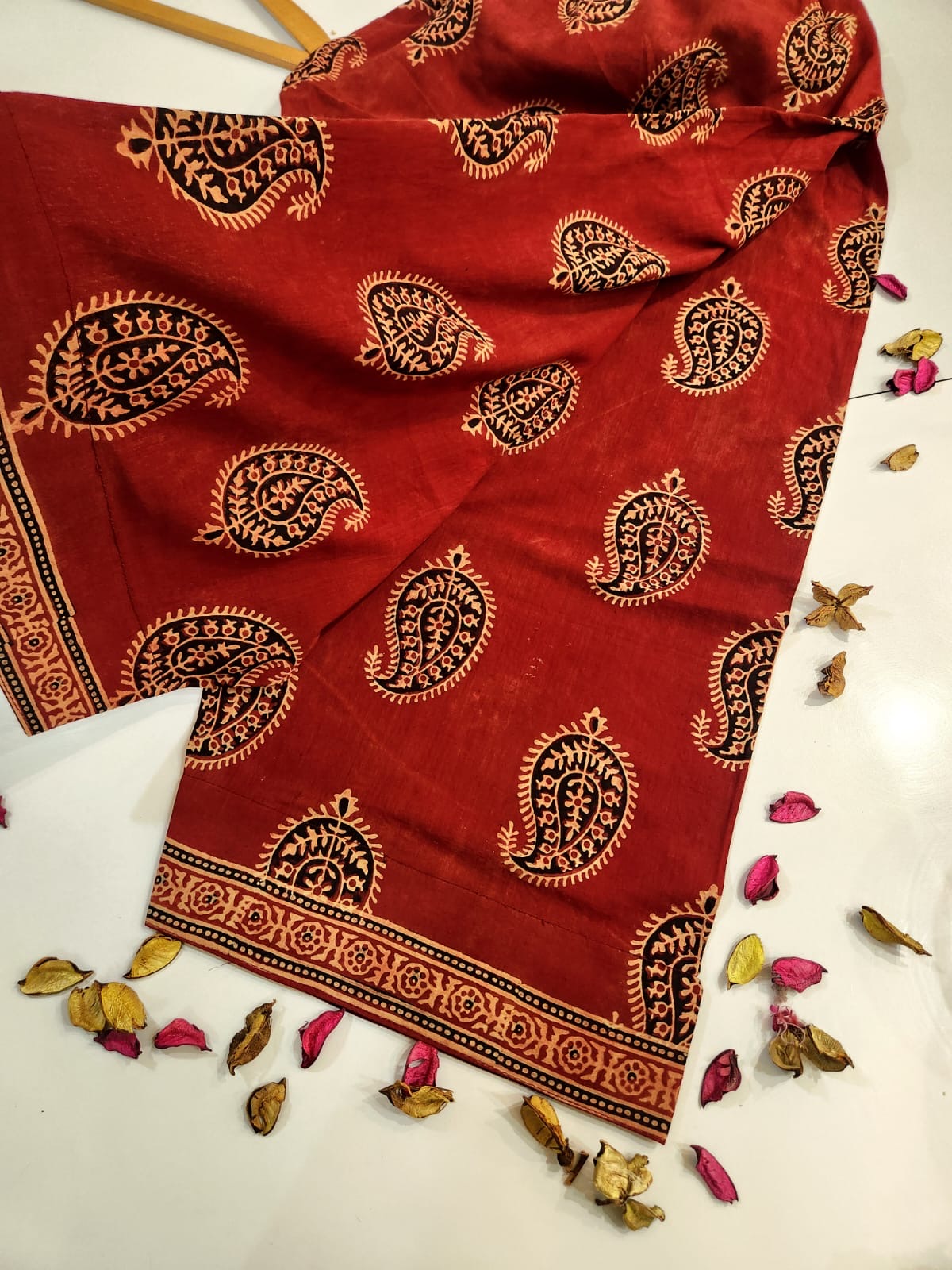 Redish Maroon Farshi Shalwar Medium to Large