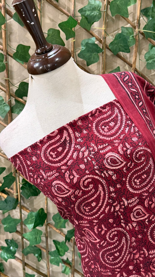 Lawn Natural Dyed shirt and dupatta