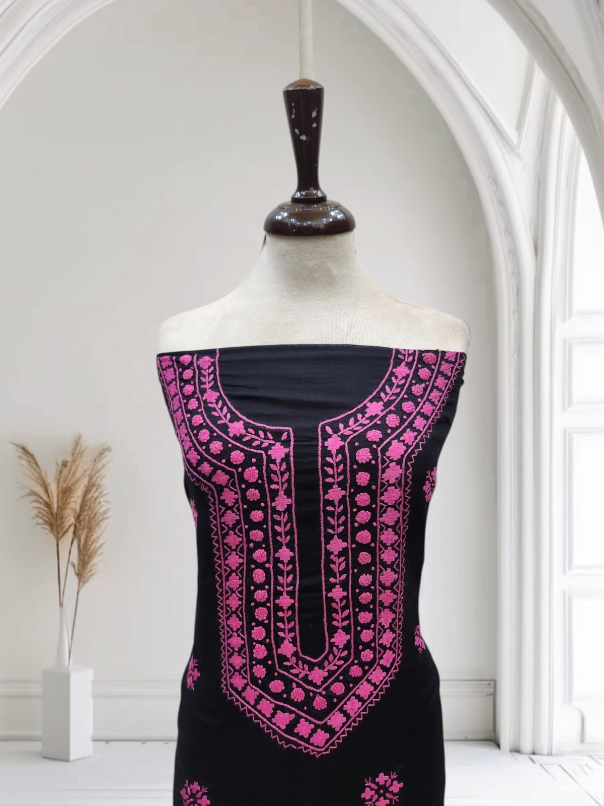 Lawn gul e sitta doria lawn hand embroidered shirt