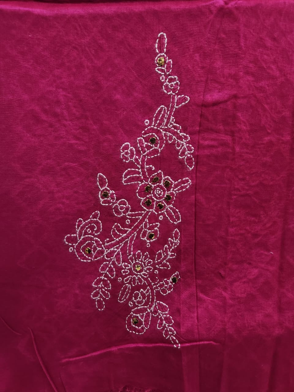 Chikankari Mukesh Lawn shirt