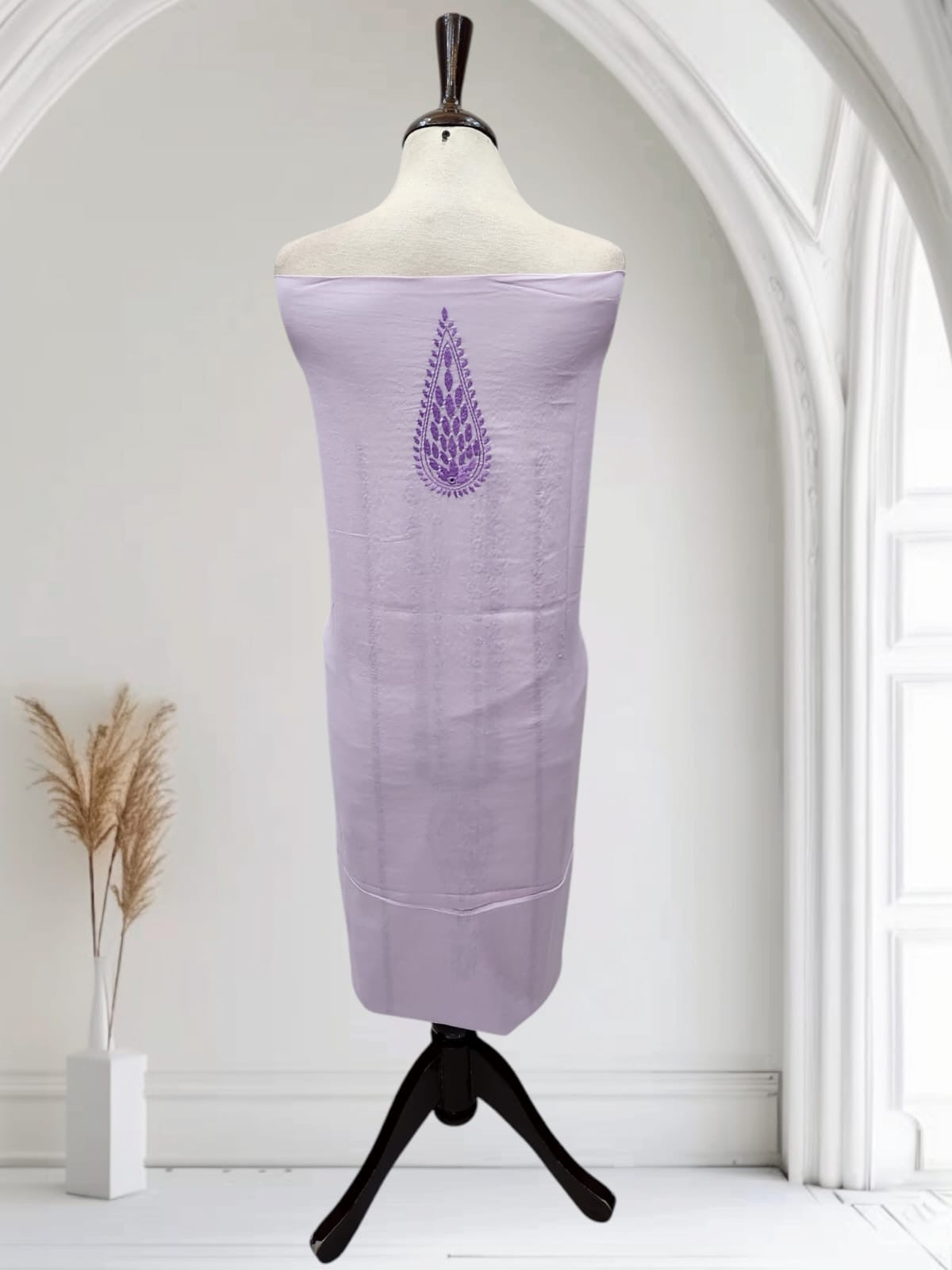 Lavender Lawn Tarkashi shirt
