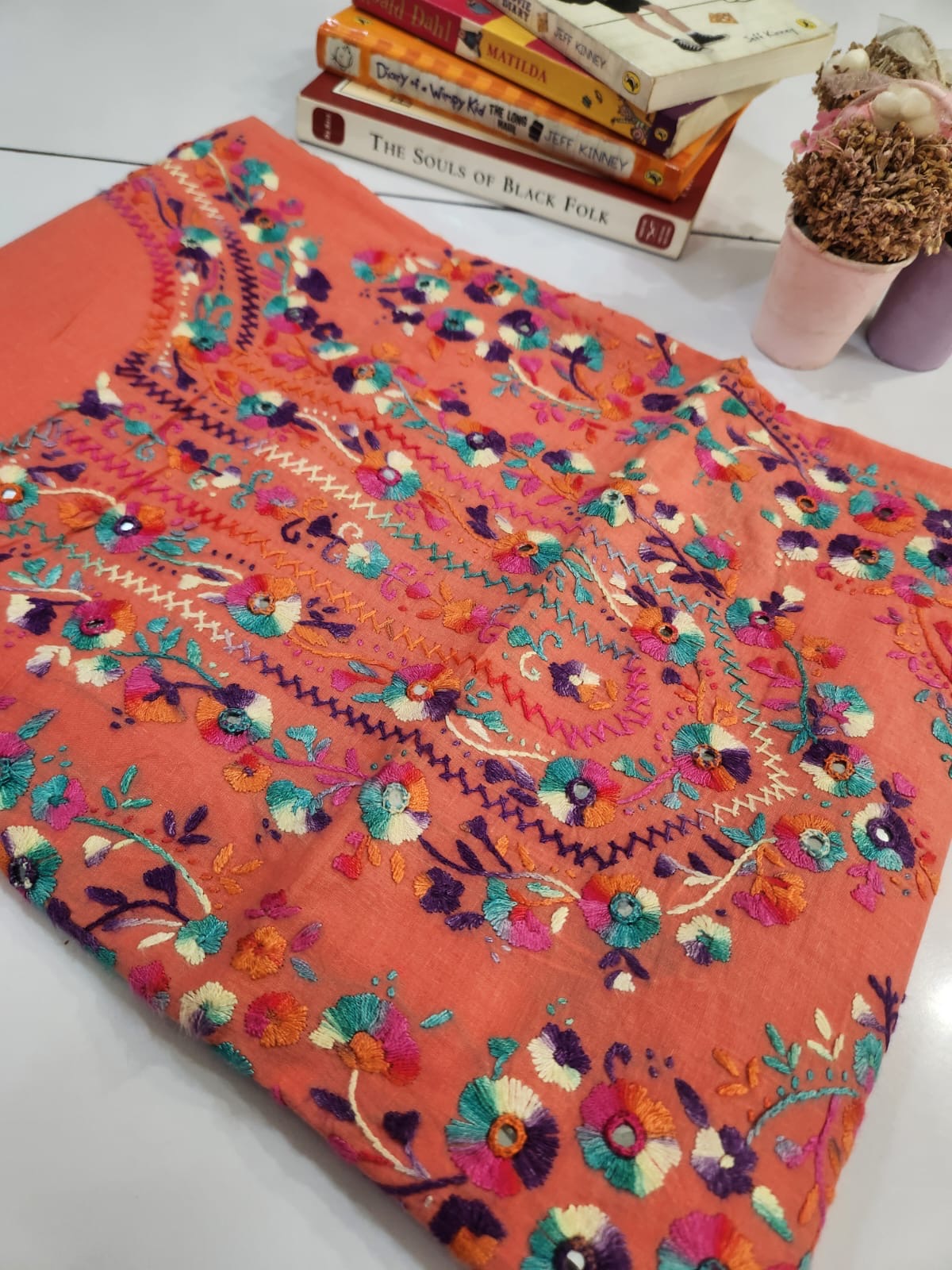 Most awaited lawn hand embroidered shirt