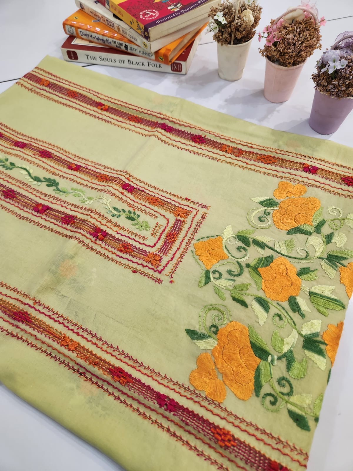 Tarkashi lawn budget shirt