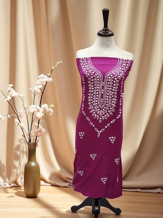 Sale wali Lawn Shirt Margenta shade