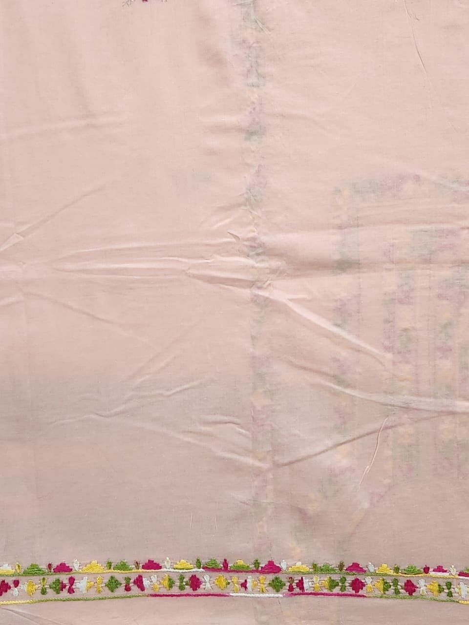 Lawn hand embroidered shirt