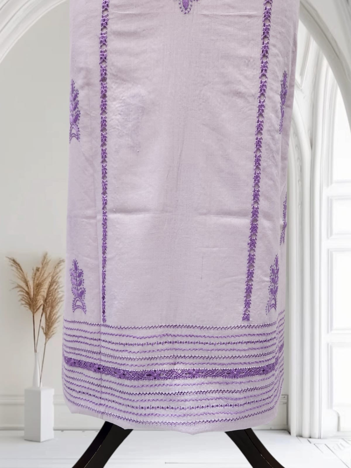Lavender Lawn Tarkashi shirt