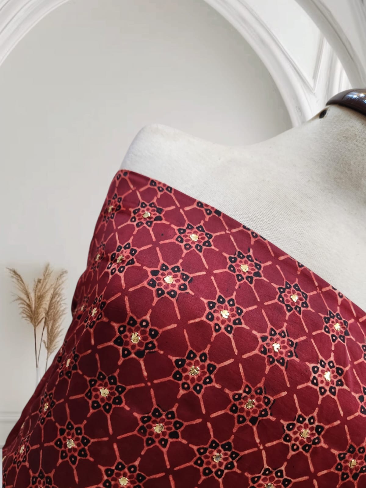 Shamooz Silk Mukesh shirt
