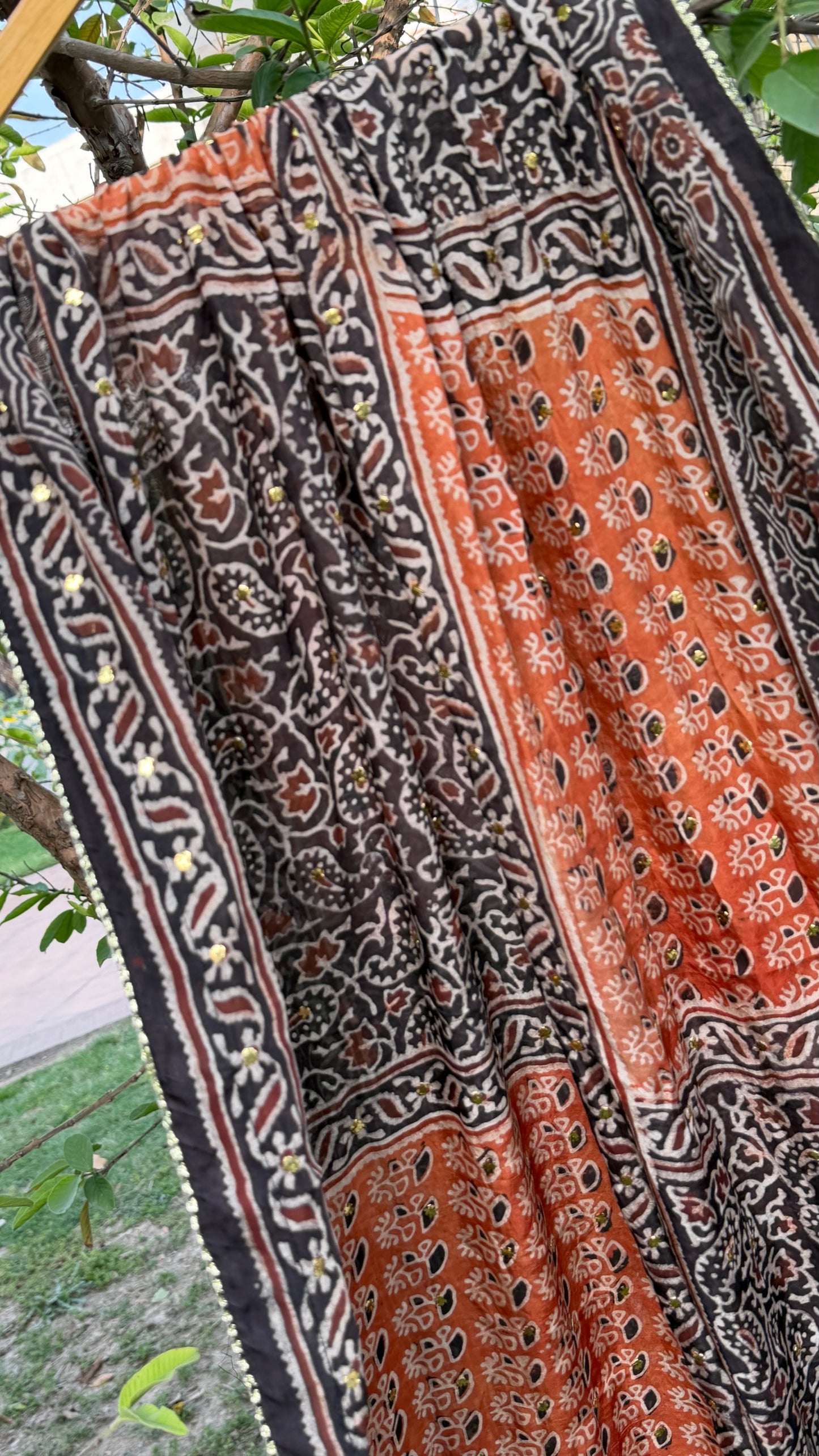 Medium Silk with Mukesh Dupatta