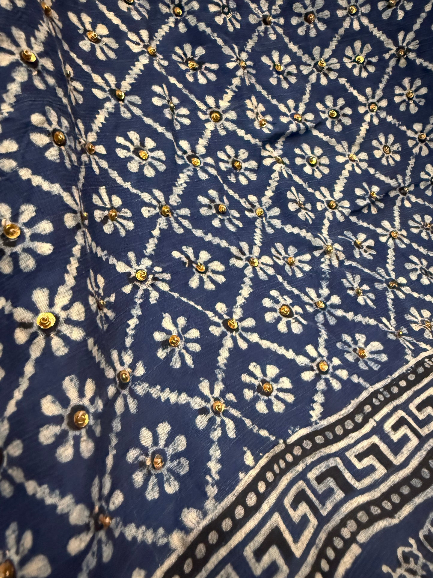 Raw silk shirt with dupatta