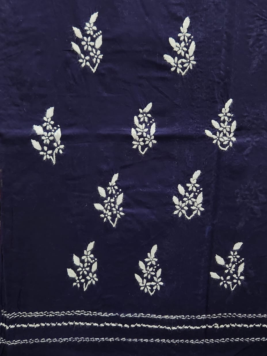 Tarkashi Lawn hand embroidered shirt