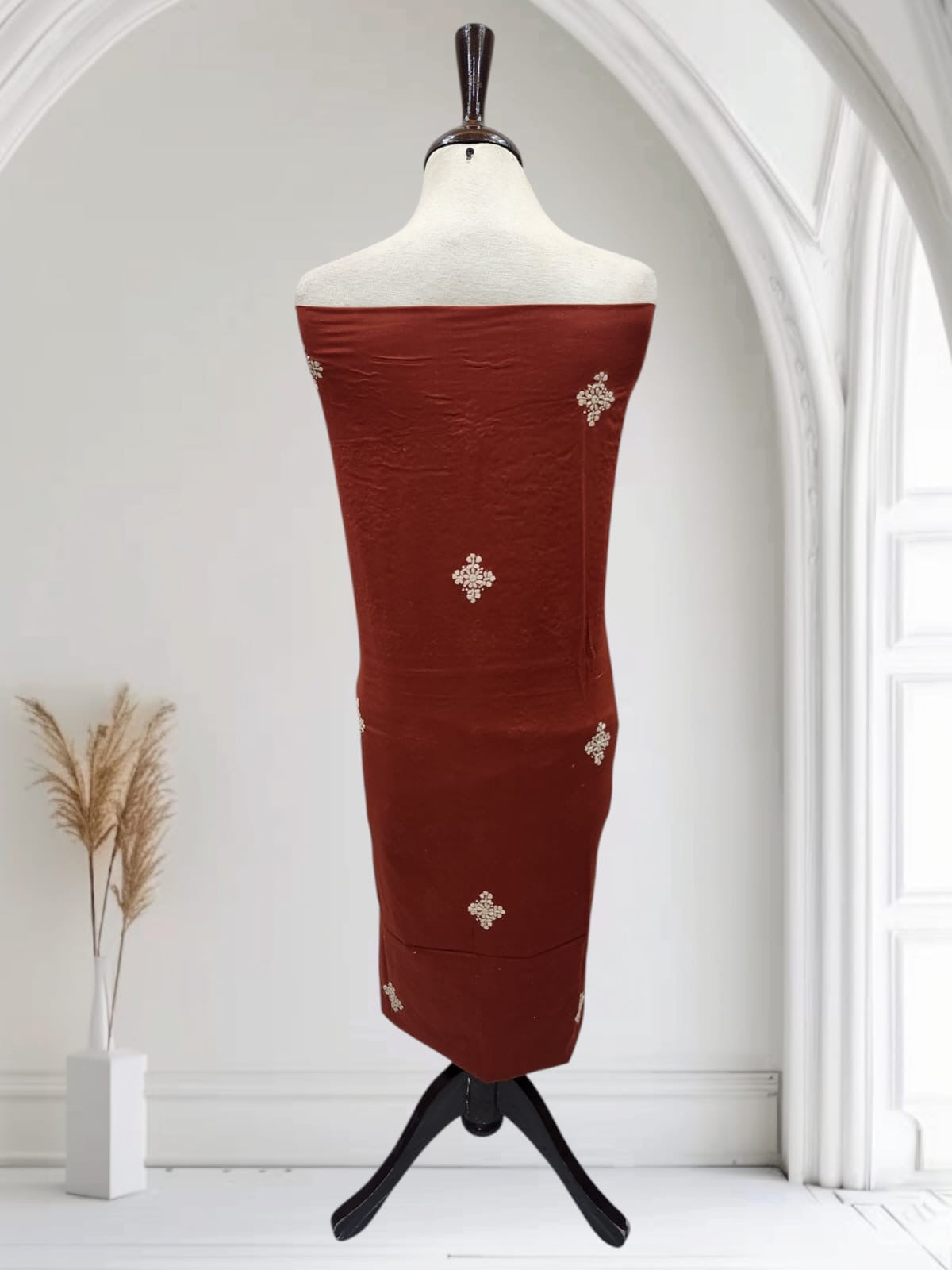 Budget friendly hand Embroidered lawn Shirt