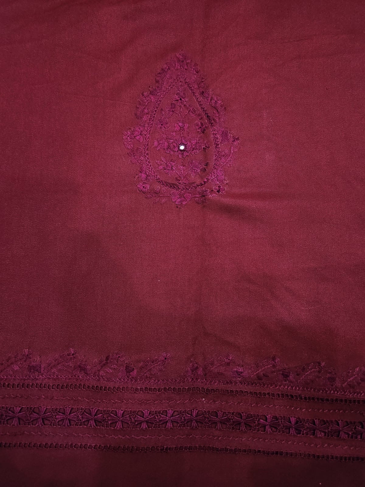 2pc Marina Tarkashi with embroidery