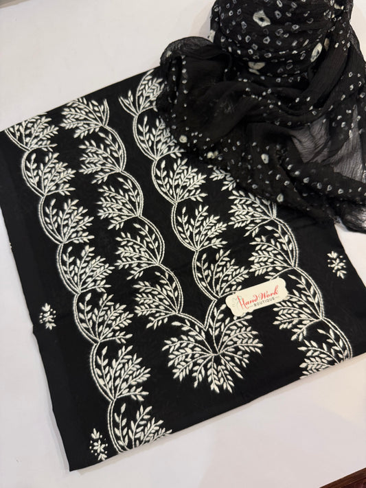 Deal wali lawn shirt with chunri dupatta gift 606