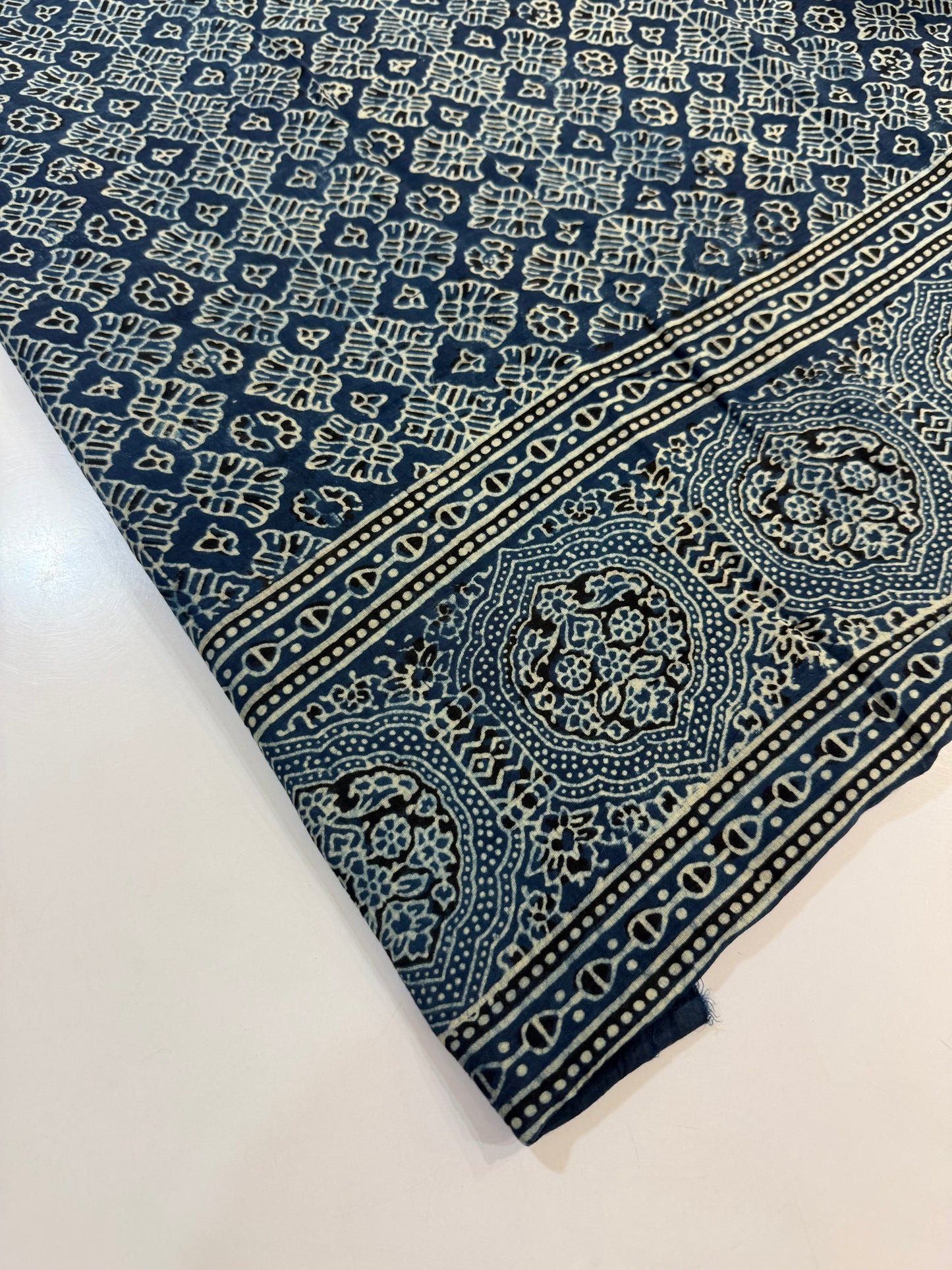 Indigo lawn organic dyed Shirt