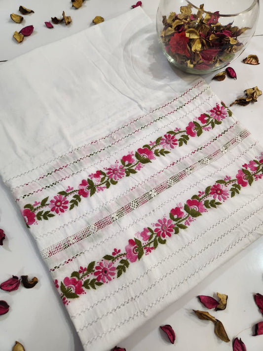 Tarkashi Hand embroidered Trouser/ Shalwar unstitched