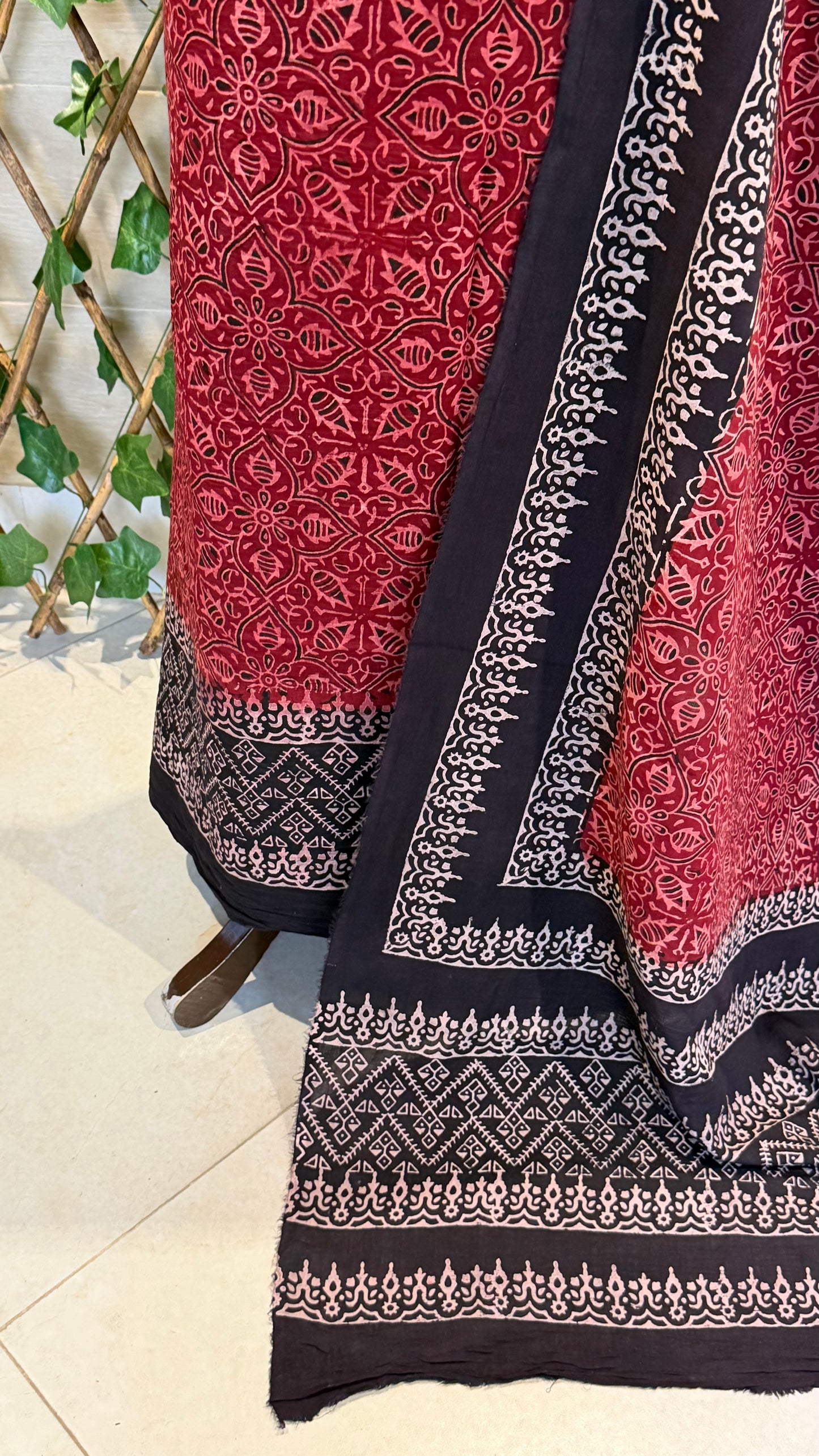 Lawn Natural Dyed Shirt and Dupatta