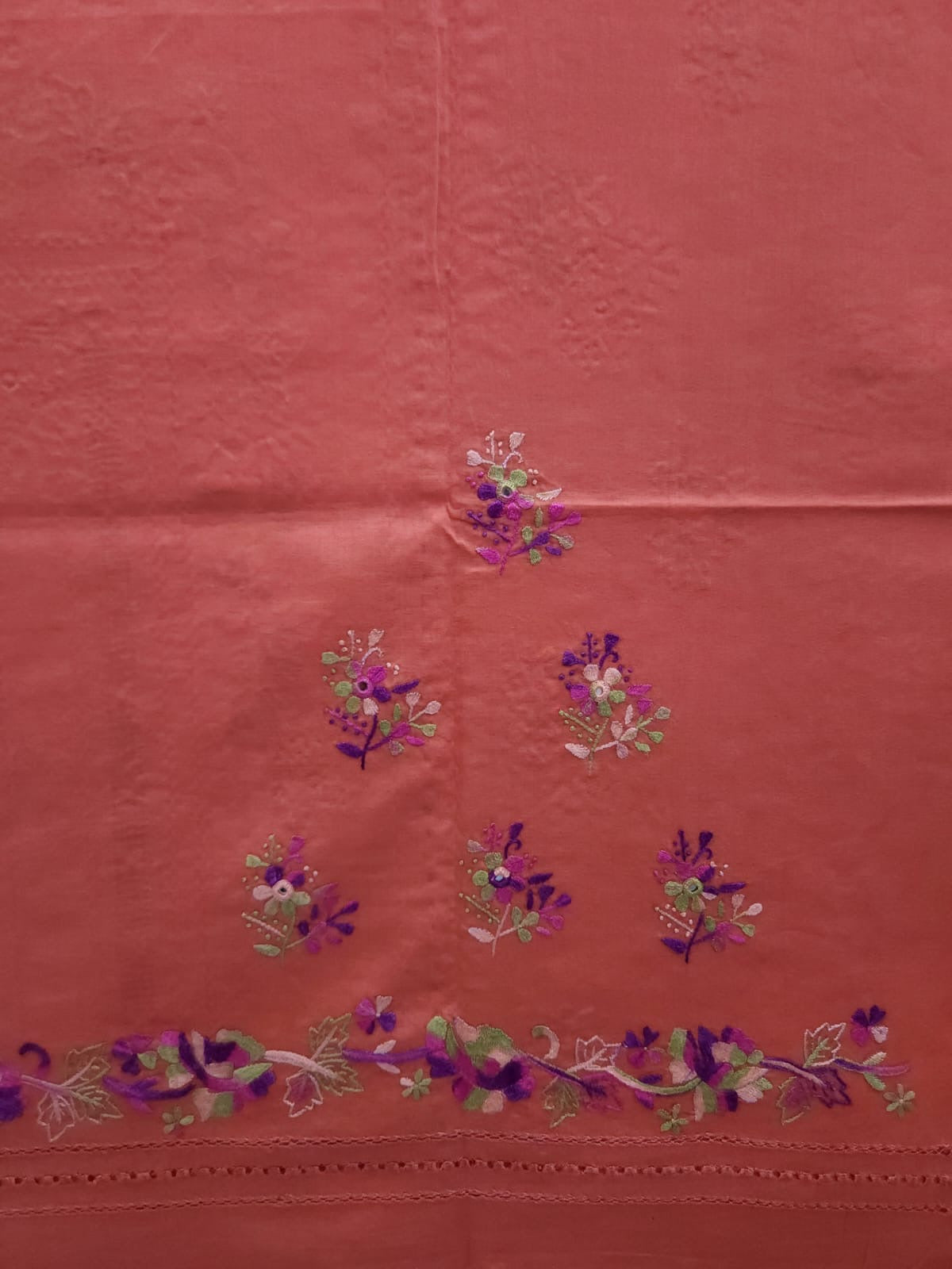 Tarkashi lawn hand embroidered shirt