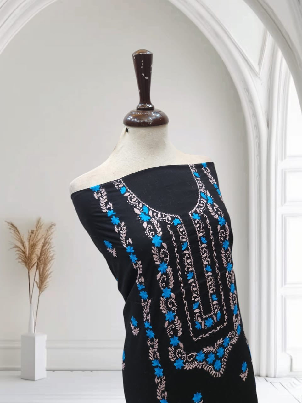 Lawn hand Embroidered shirt