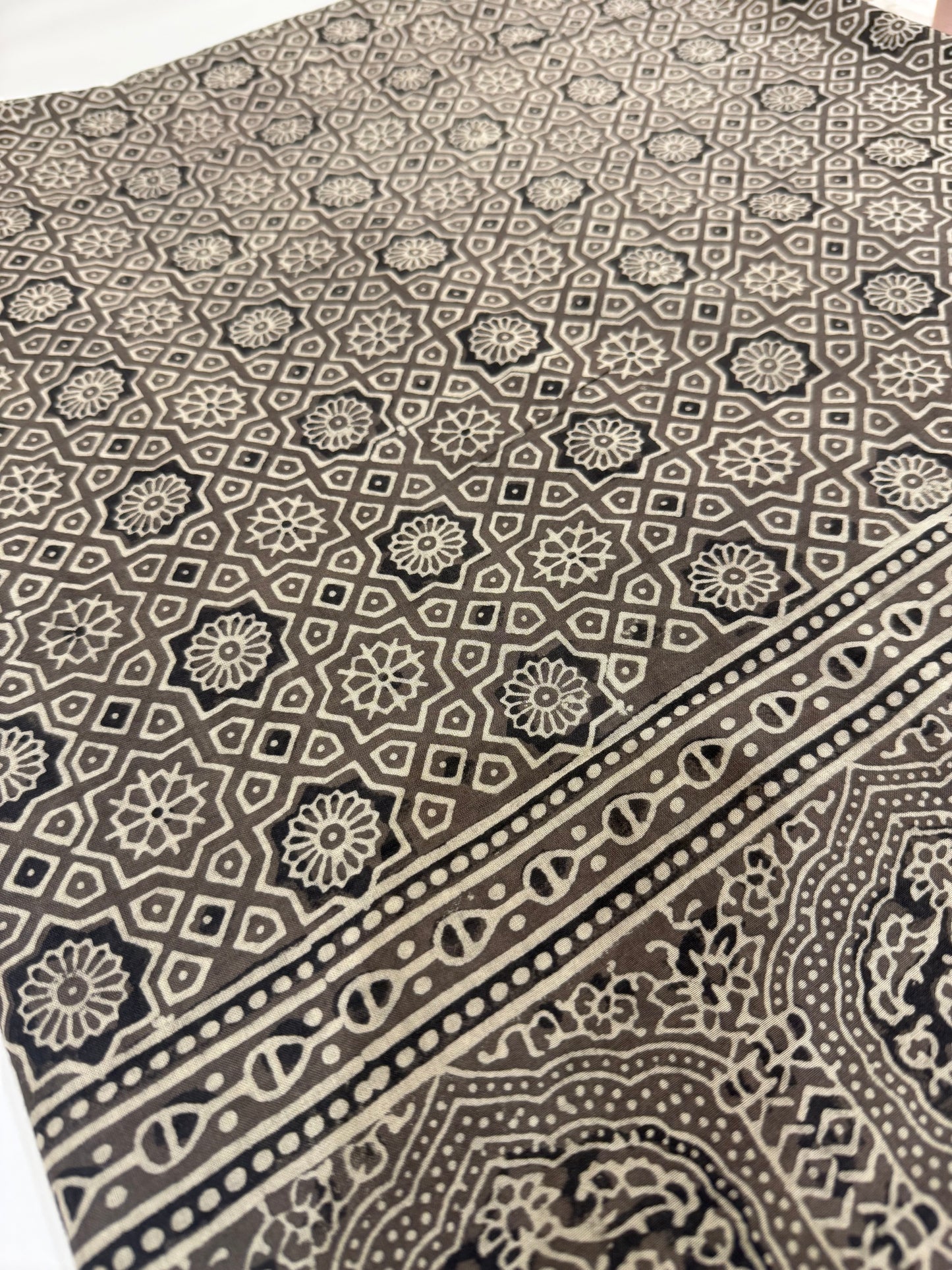 Grey ivory Lawn Organic dyed shirt