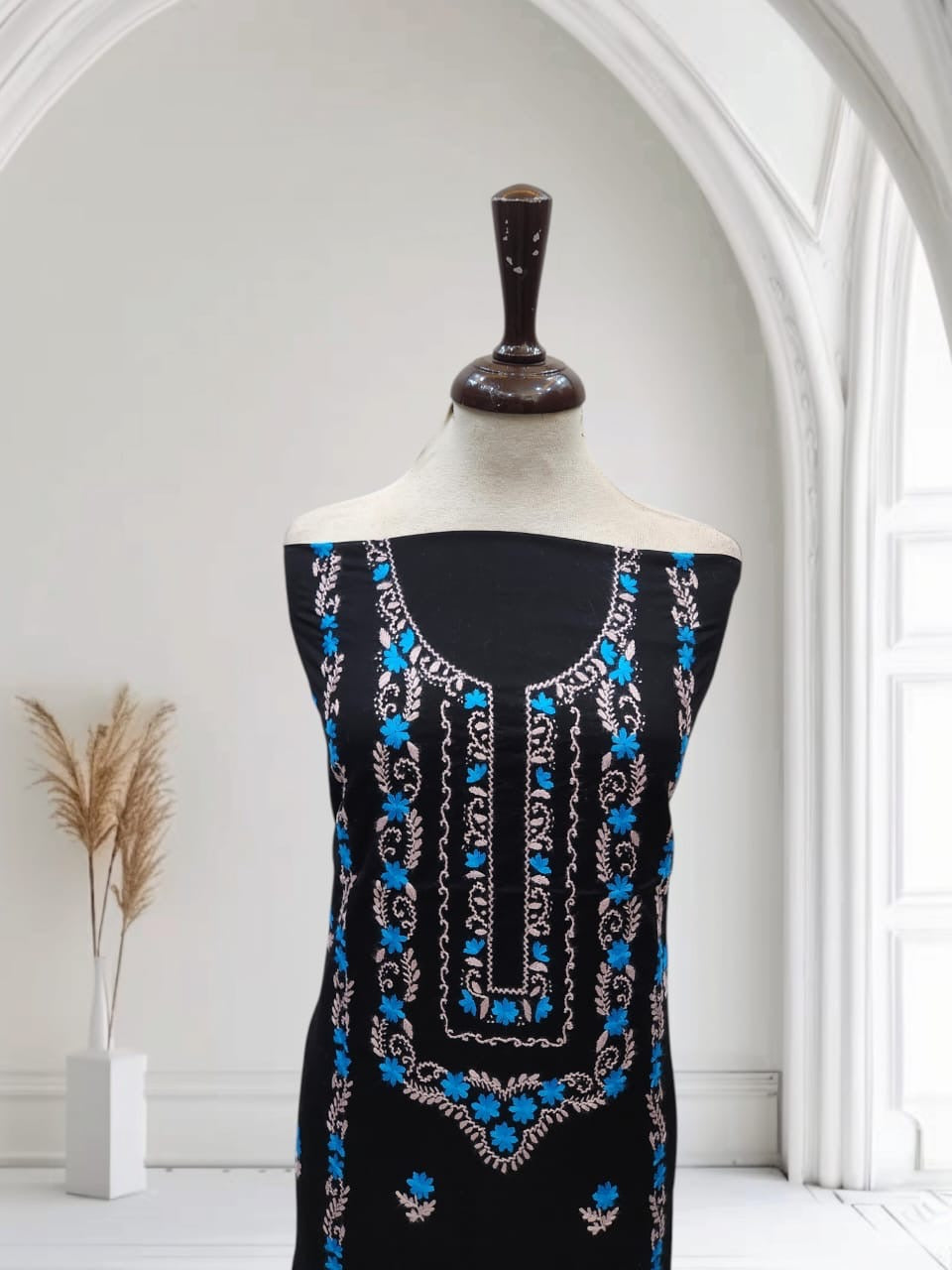 Lawn hand Embroidered shirt