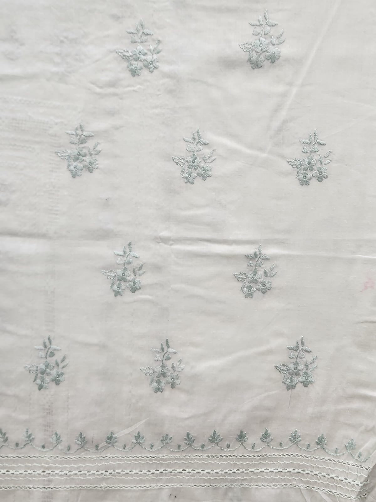 Tarkashi Lawn hand embroidered shirt