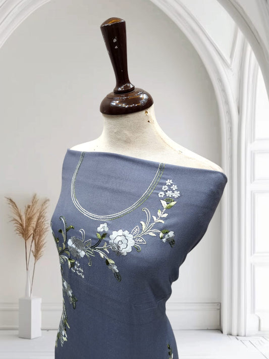 Resham Thread Embroidered Marina Shirt