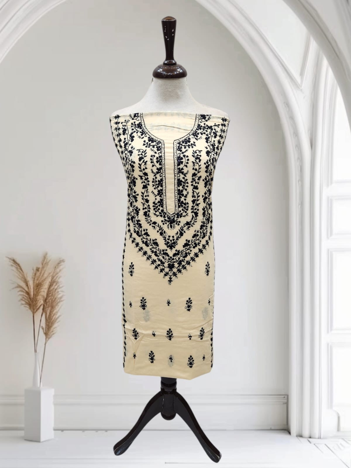 Rare Combination Lawn hand embroidered shirt