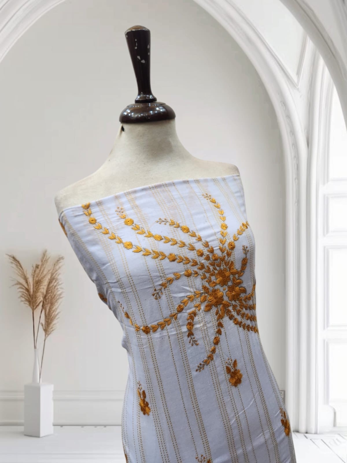 Branded fancy lawn hand embroidered stylish shirt