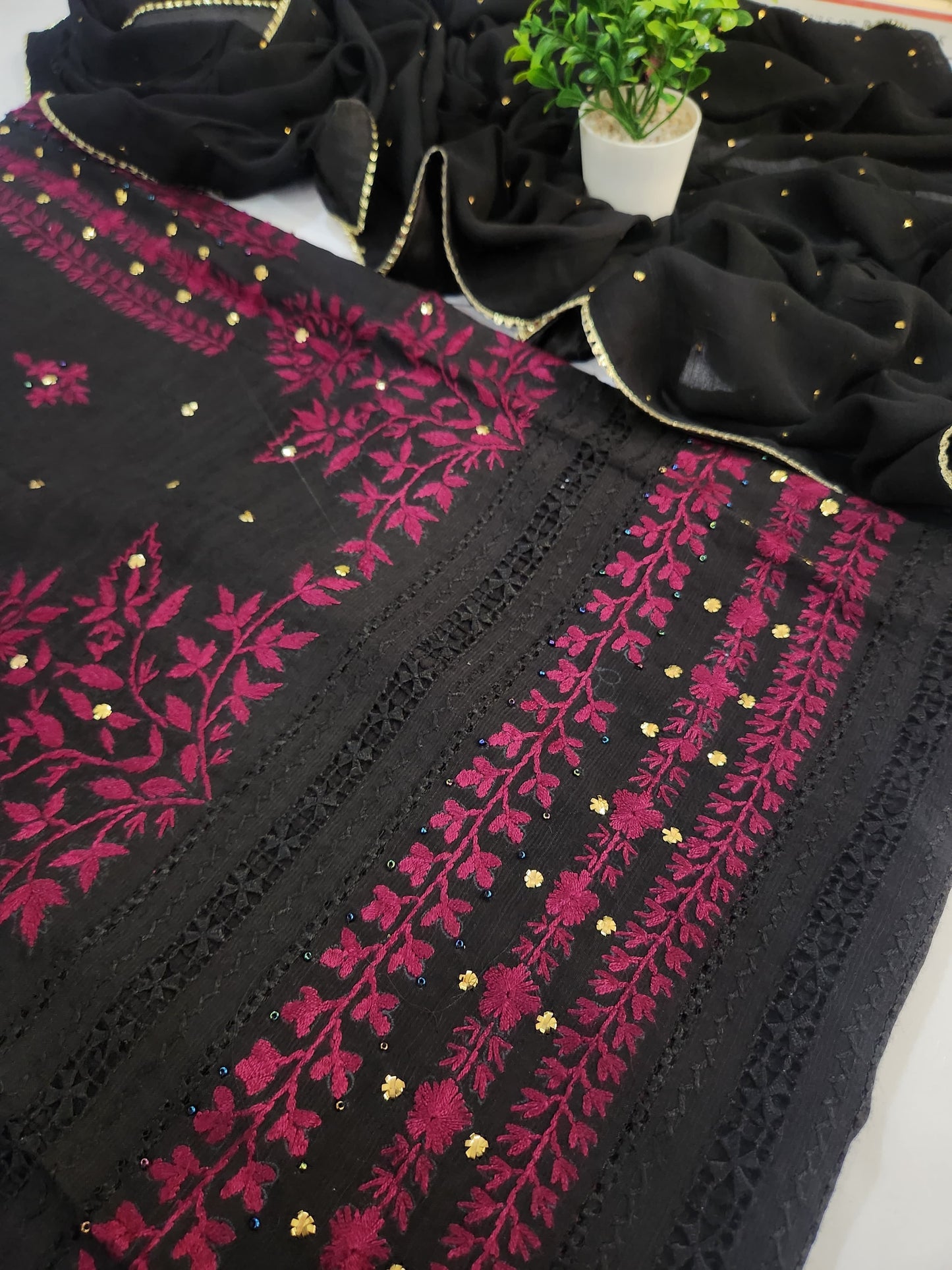 Premium Raw Silk 3pc Advance payment