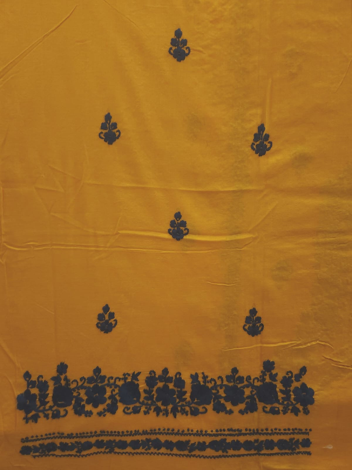 Budget friendly hand embroidered lawn shirt