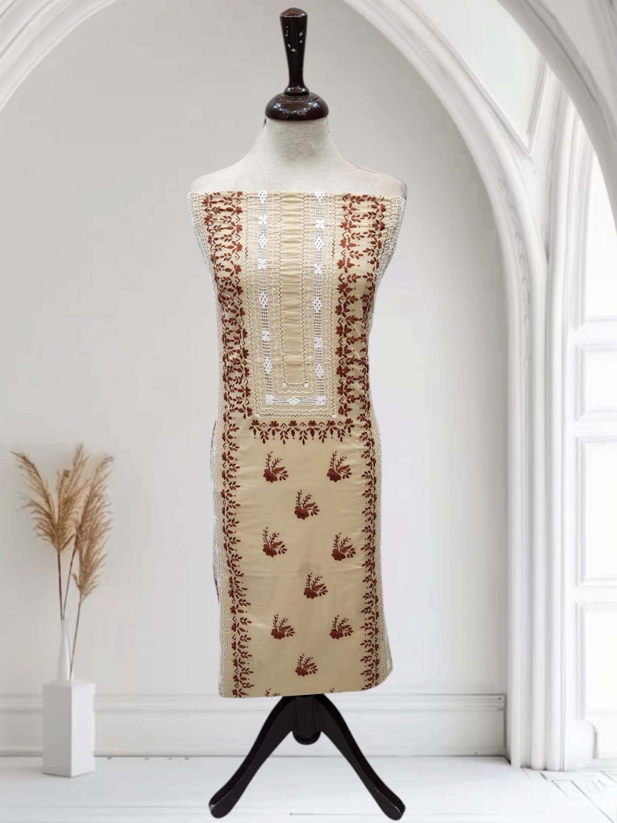 Tarkashi lawn budget shirt