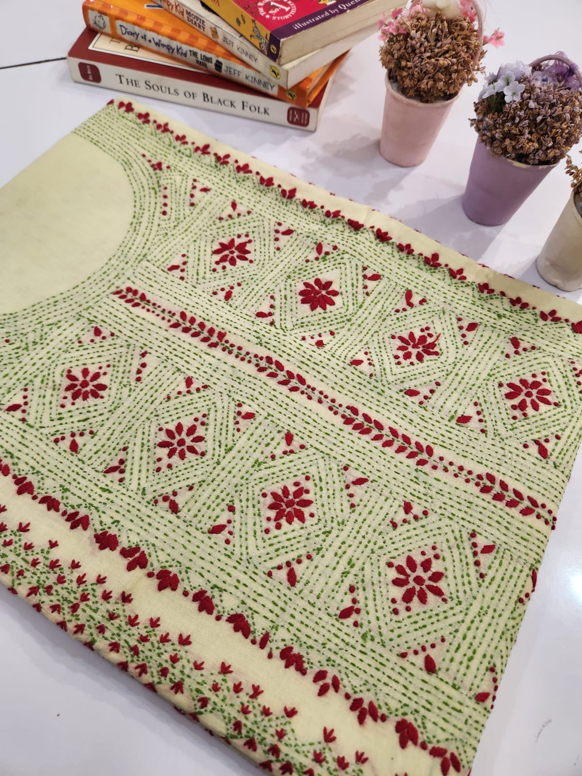 Kaccha tanka lawn shirt
