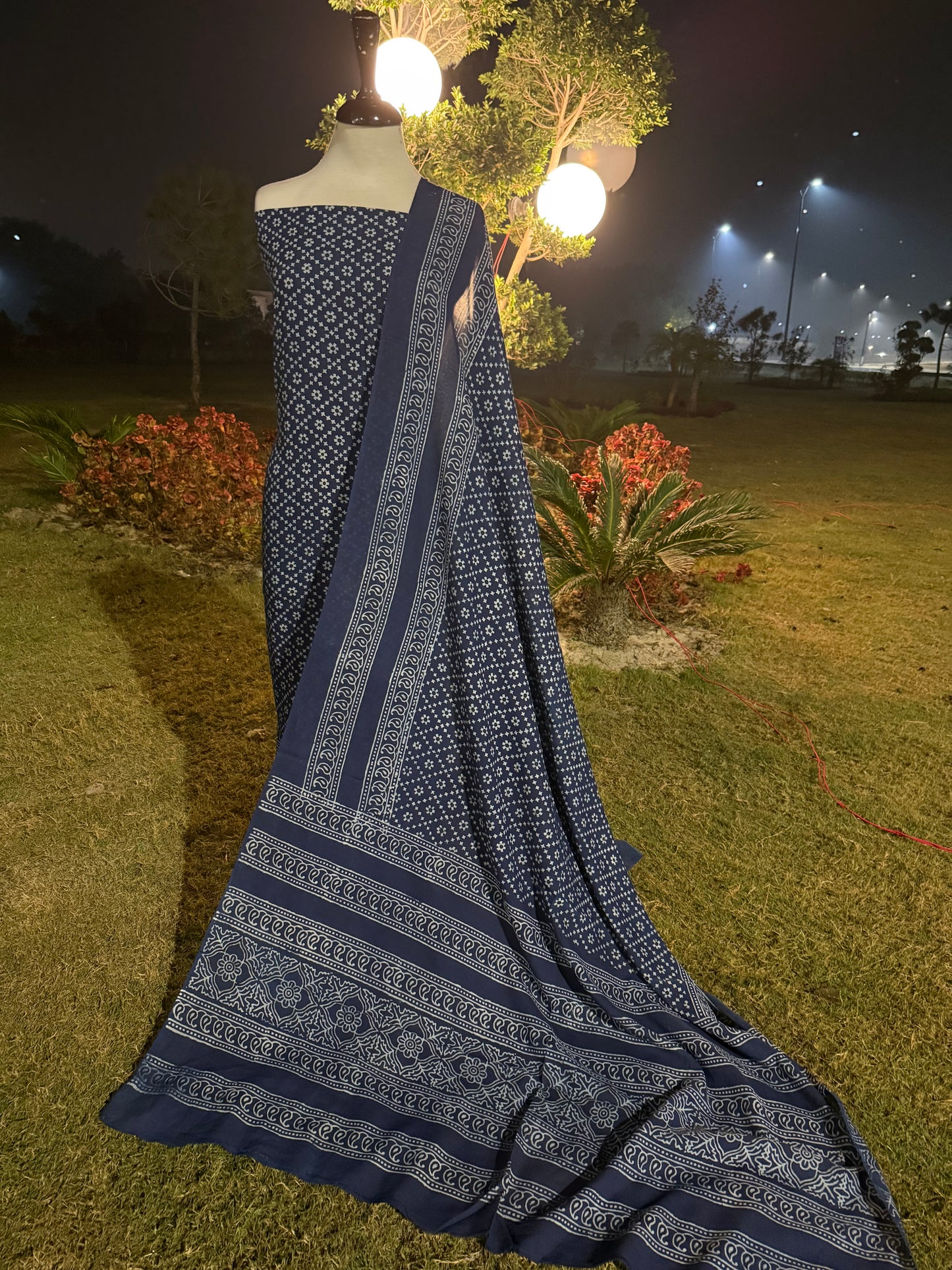 Lawn Natural dyed shirt and dupatta