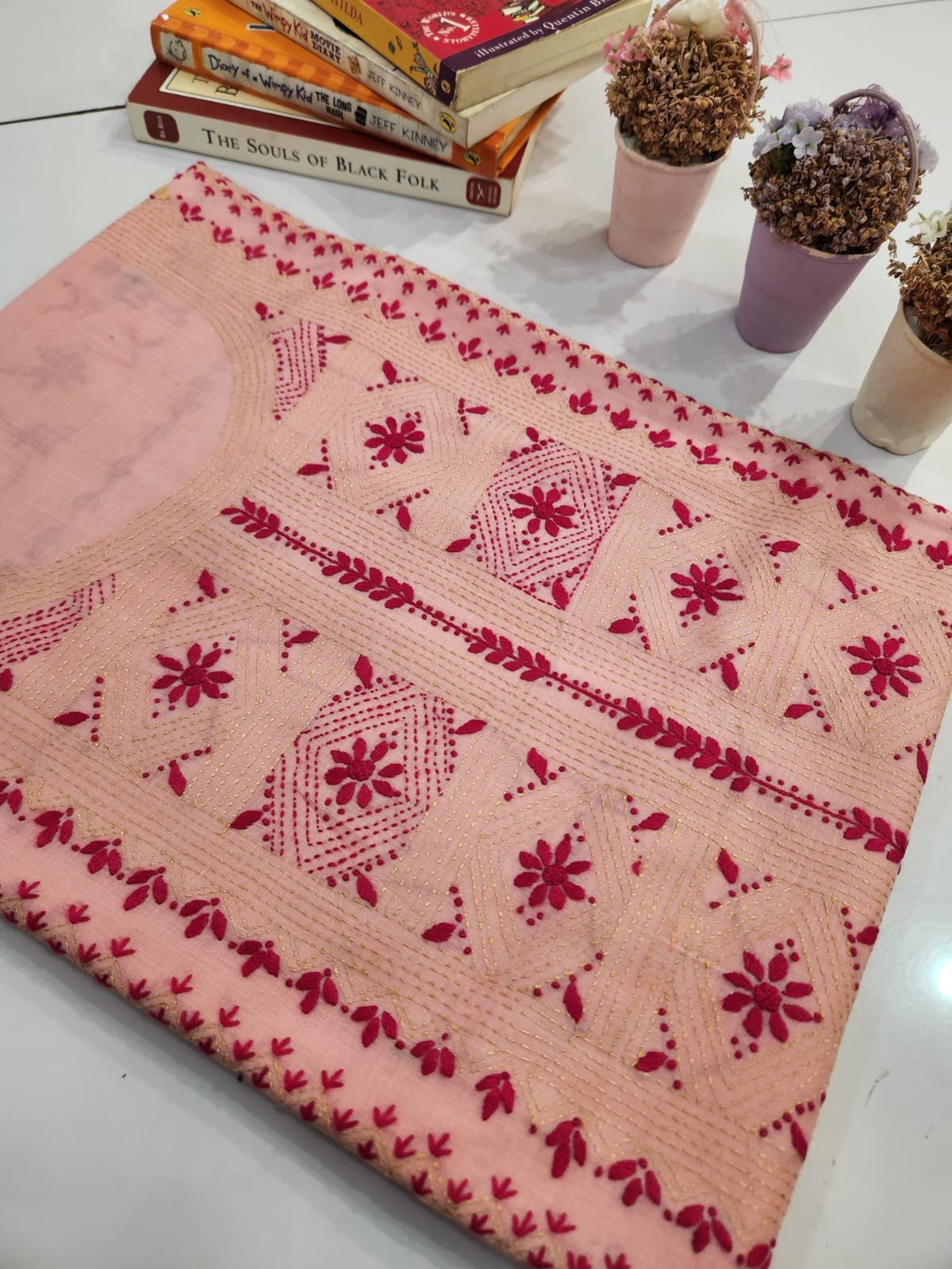 Kaccha tanka lawn shirt