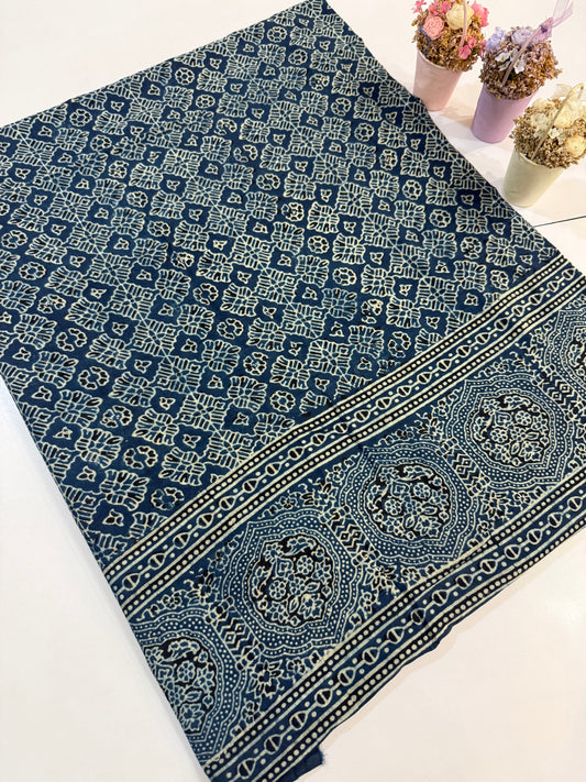 Indigo lawn organic dyed Shirt