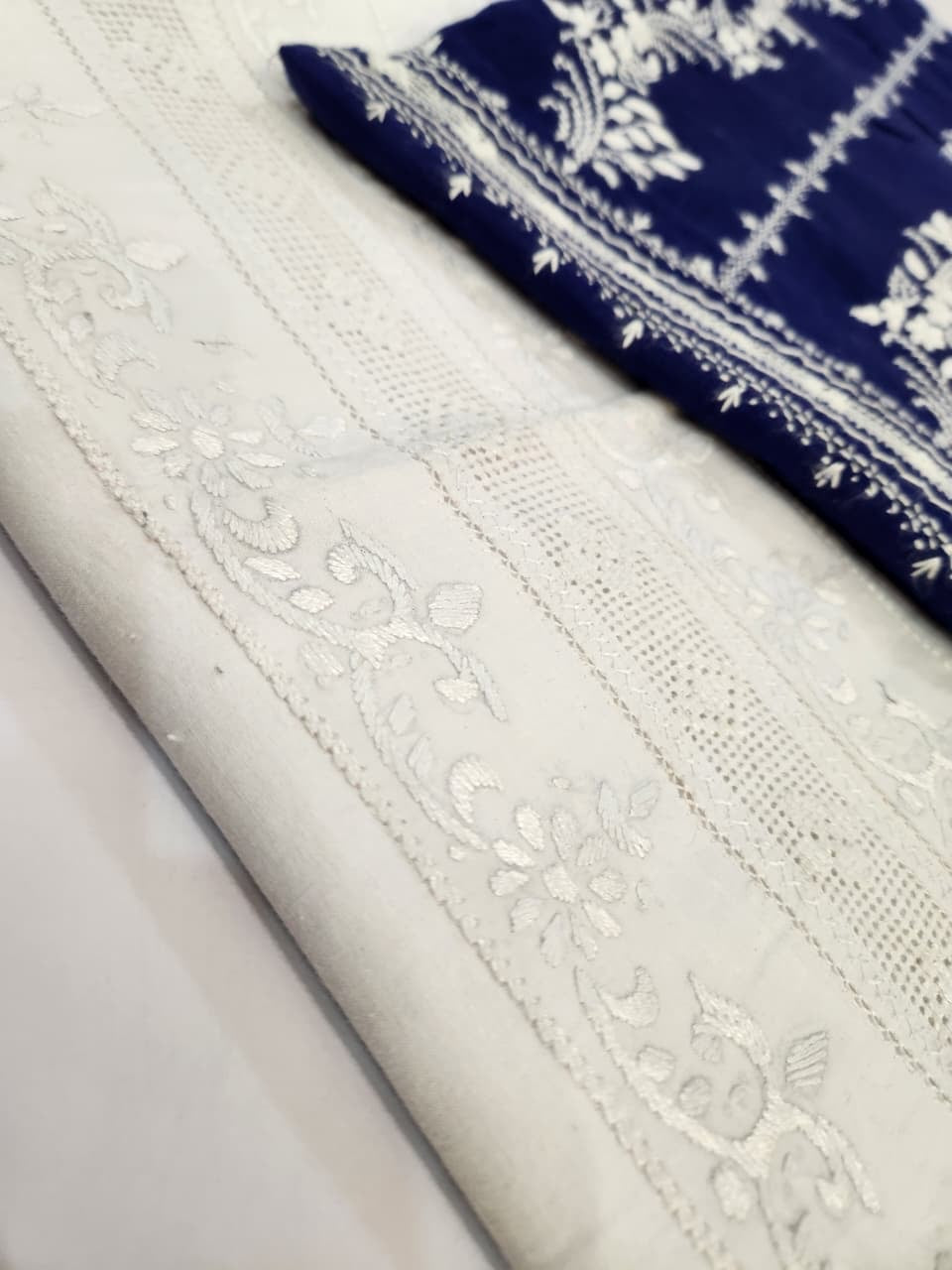 Lawn Tarkashi shirt with lawn tarkashi Trouser