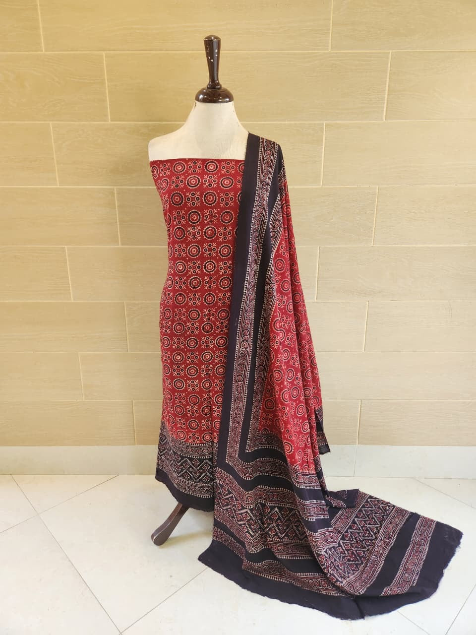 Lawn Natural Dyed Shirt and Dupatta