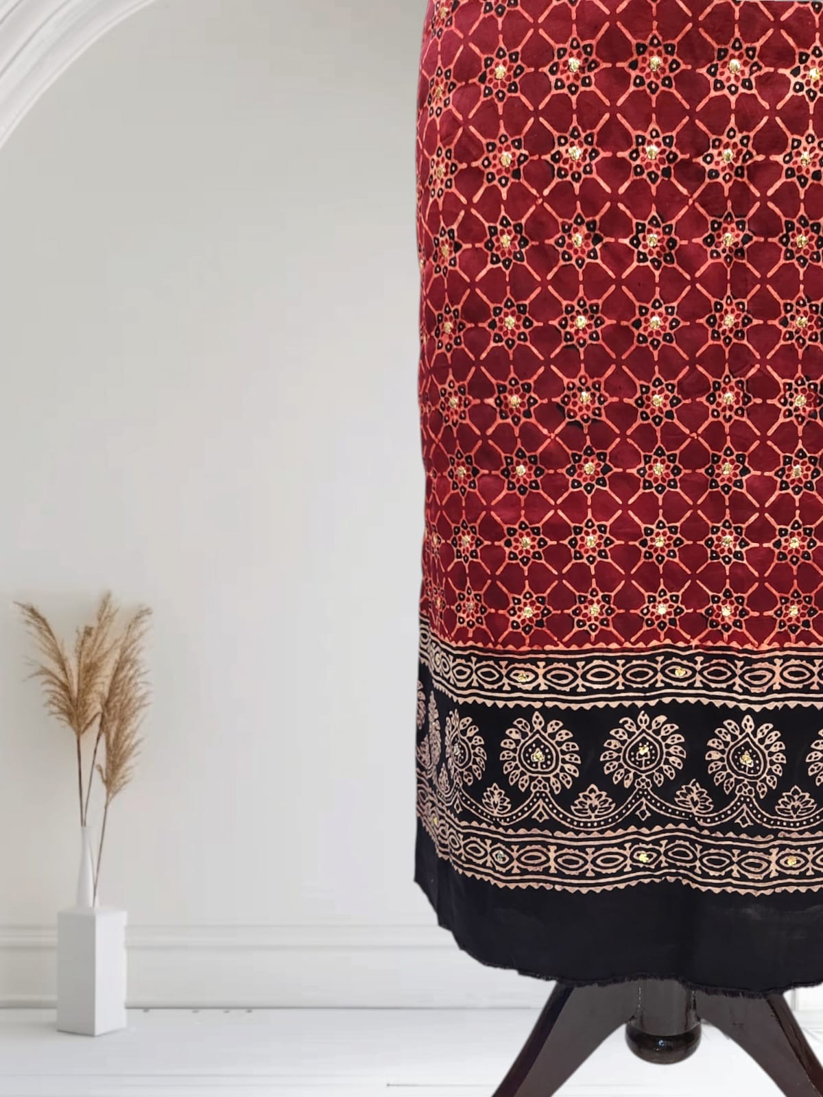 Shamooz Silk Mukesh shirt