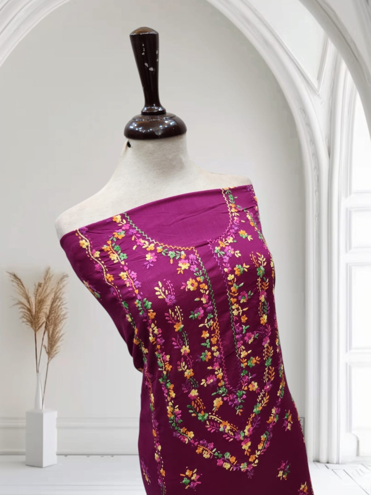 Most beautiful Lawn Hand Embroidered shirt