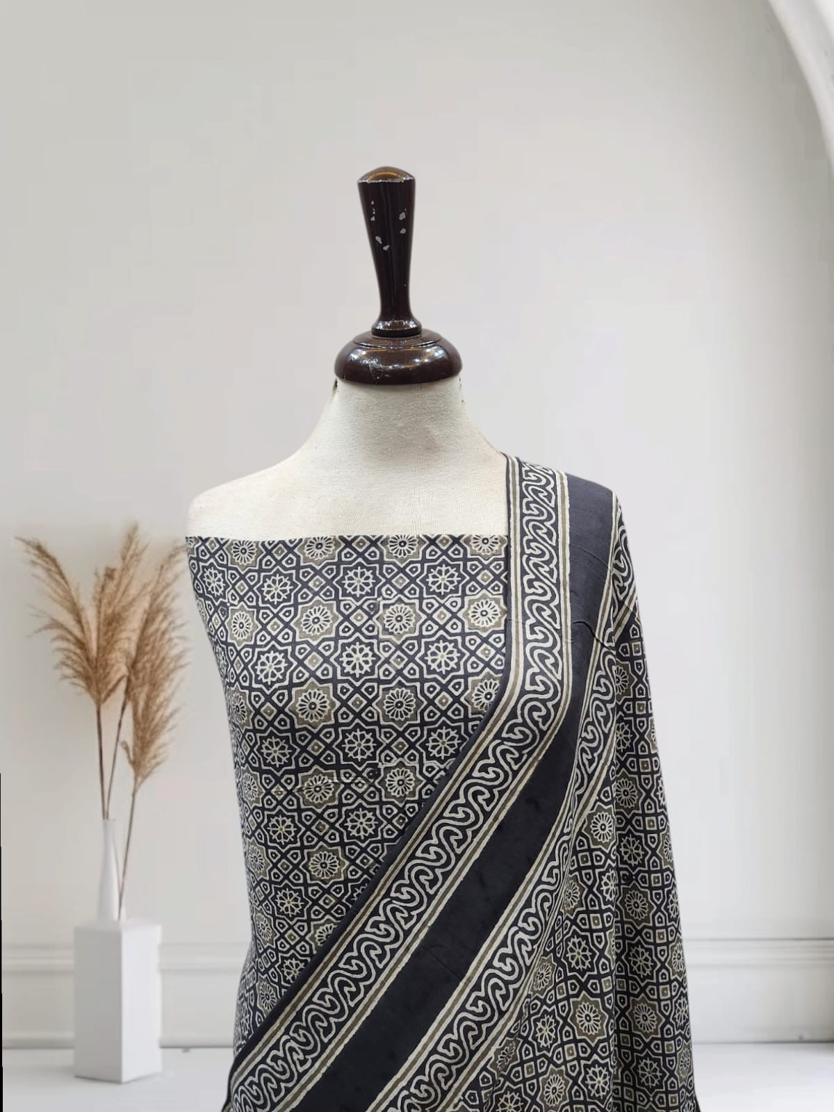 Natural dyed linen 2pc