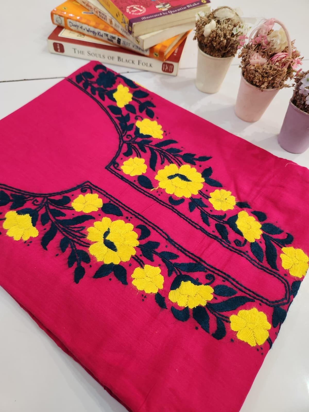 Lawn hand embroidered budget shirt