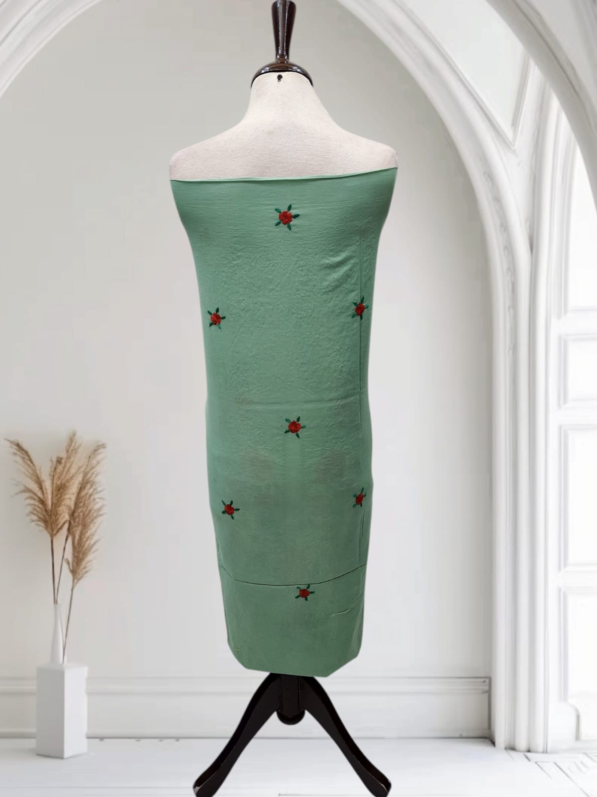 Lawn hand Embroidered shirt