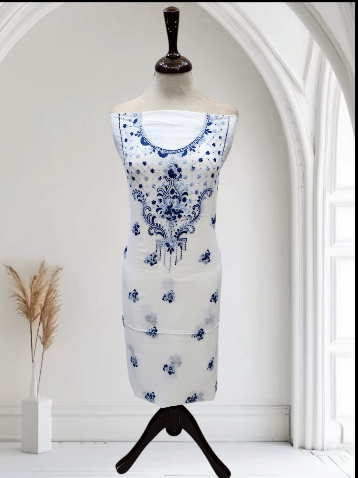 Premium Design Lawn hand embroidered shirt
