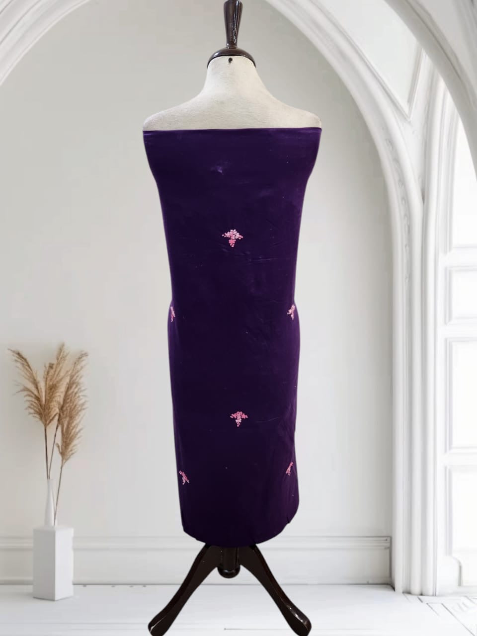 Most beautiful lawn hand embroidered shirt