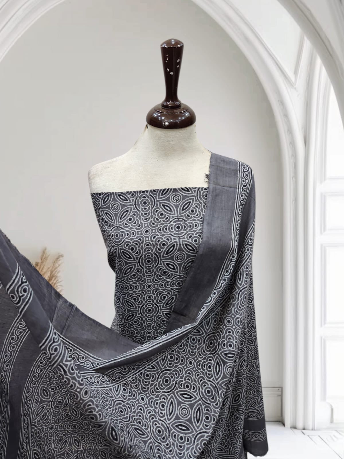 Lawn natural dyed 2pc